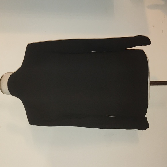 Anthropologie Cartonnier Open Front Drapey Blazer  Chic Career Jacket Sz xsmall - Picture 2 of 6